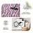Purple Abstract Wavy carpet-easy to clean, machine-washable, soft and comfortable; suitable for door mats, kitchens, living rooms, bedrooms, corridors, and laundry areas. Easy to clean, durable carpet for home decoration.-130037166