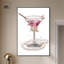 «Gliniering Martini Drinks and Spirits», art mural par Art Remedy-105314164-105314170