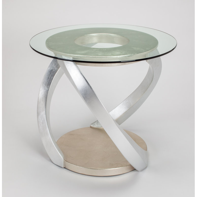 Glass End Table