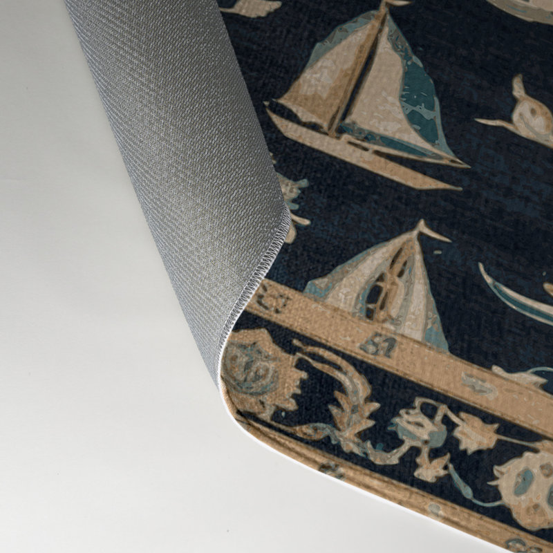 Tapis d'intérieur et d'extérieur gris Persian