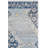 Christa Oriental Gray/Navy Area Rug-545604042