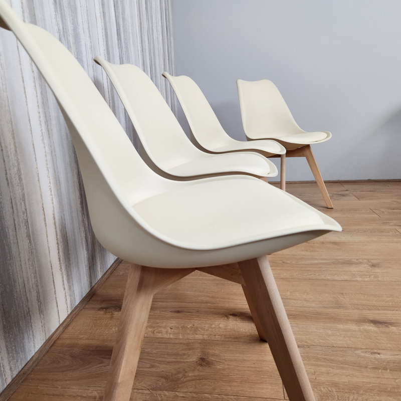 Jeri 48cm H Upholstered Accent in Cream
