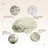 Whisper Organic California King Fitted Sheet Only Deep Pocket - 100% Organic Cotton Sheets With Breathable 300 Thread Count Sateen Weave Gots & Fairtrade Certified - Soft Fitted Bed Sheets Only (California King-Pastel Green)-117437460-117437466