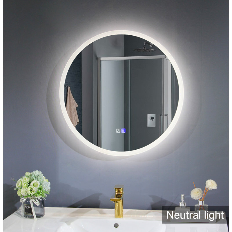 Flat Wall Mirror, 24" x 24"