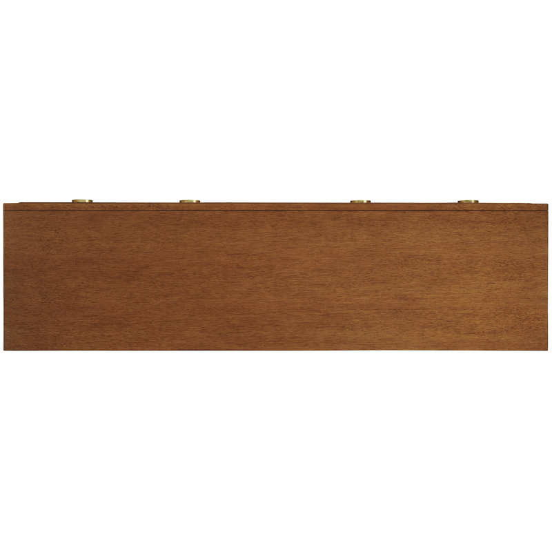 Sierra Tan Sundrenched 74" Hickory and Raffia Triple Dresser