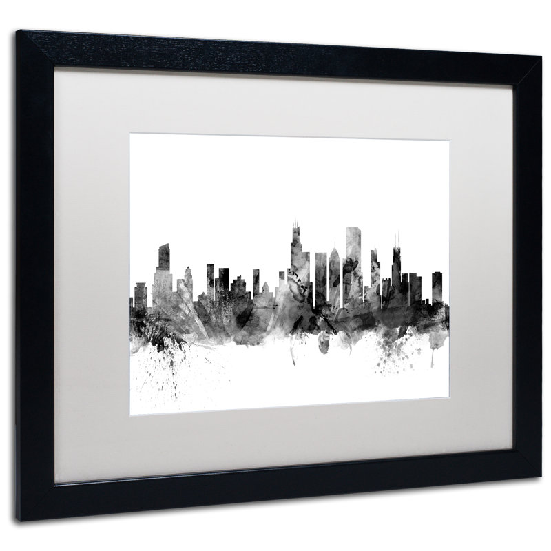 by Michael Tompsett Watercolor and Acrylic Print, 16" H x 20" W x 0.5" D, White