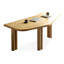 Bureau en bois massif Burlywood Free Form-1668636133-1668636131