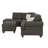 Burkhalter Upholstered L-Shaped Sectional Reversible-592223285