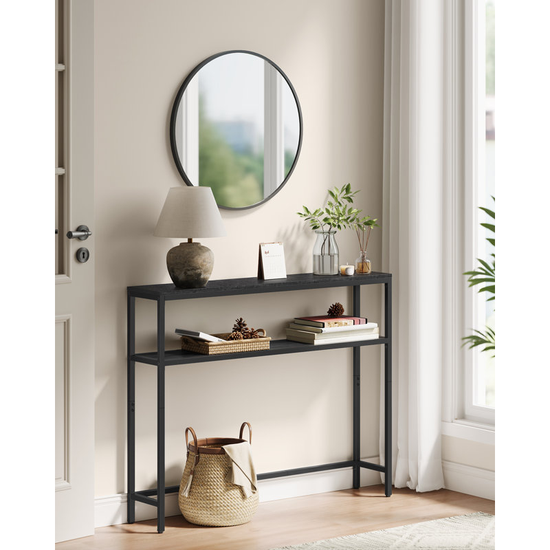 80cm Console Table, Black