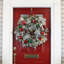 The Holiday Aisle® 30" General Store Frosted Wreath with LED Lights