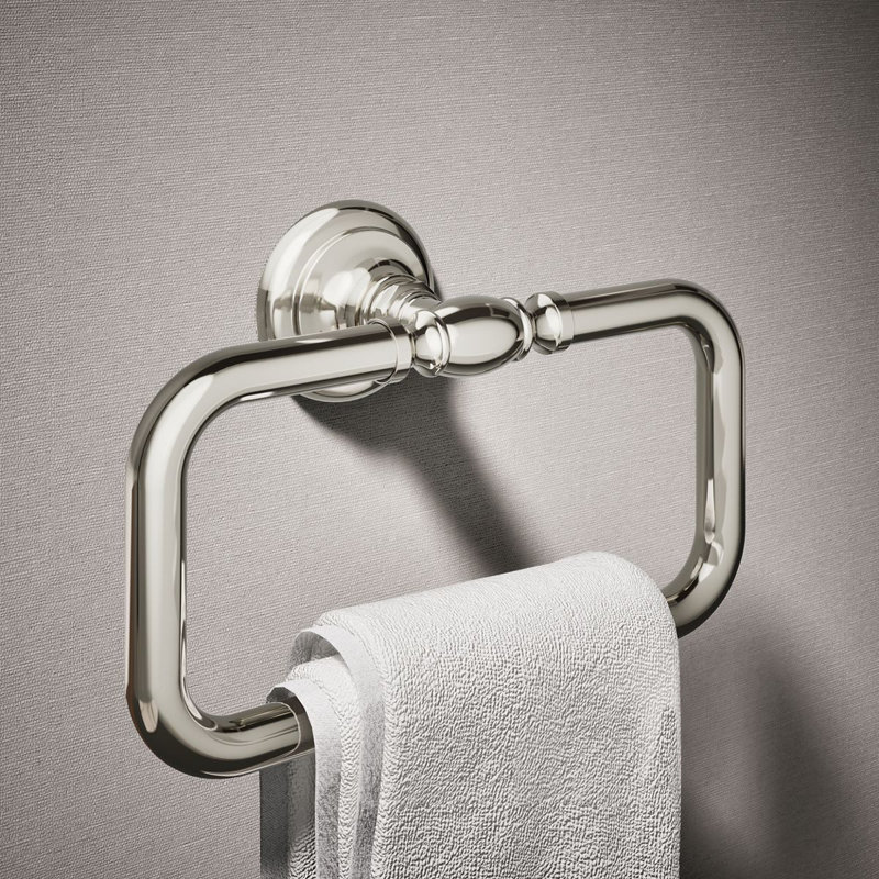 Artifacts® Towel Ring, Vibrant Polished Nickel