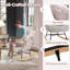  Fauteuil d'allaitement rembourré avec accoudoirs ergonomiques