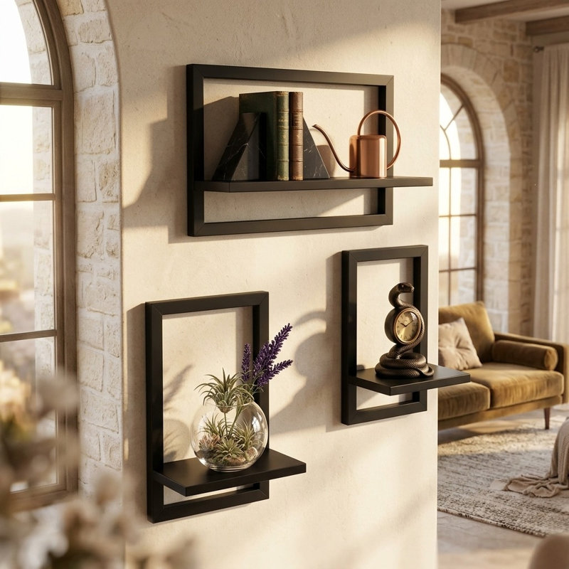 Solid Wood Floating Shelf