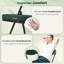 Fabric Padded Folding Bench Folding Chair Set