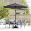 Parasol de marché avec manivelle Beka-1993200668-1888641359