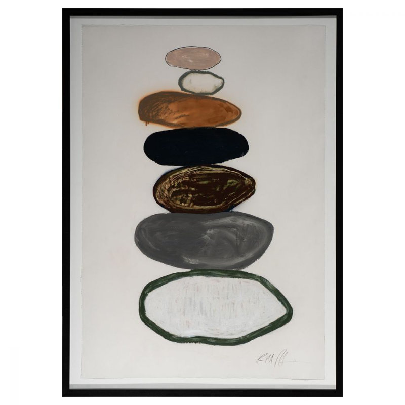 Pondering Zen 2 Print by Robert Robinson