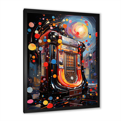 Rock N Roll Jukebox Fever III - Jukeboxes, art mural