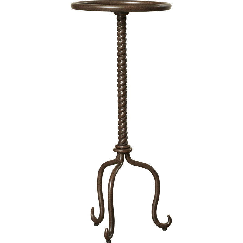 Alma Metal Pedestal Side Table