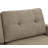 Omira 67.7" Wide Mid-Century Modern Upholstered Loveseat With Solid Wood Legs-117124872