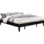 Lit plateforme très grand noir, profil bas avec base à lattes, adaptabilité universelle, fabrication en bois massif de chambre à coucher séduisante, sans sommier, profil, charisme-617353790