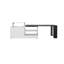 Table basse à plateau relevable avec rangement caché et station de charge-490083937
