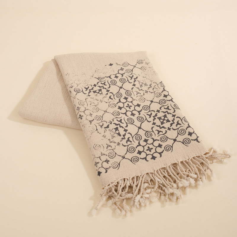 Cotton Blend Beach Towel