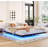 Metal Platform Bed With LED Light, Bedroom Bed Frame For Home
