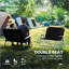 Chaise de camping double pliante