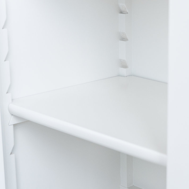 Topeka Display Cabinet, White