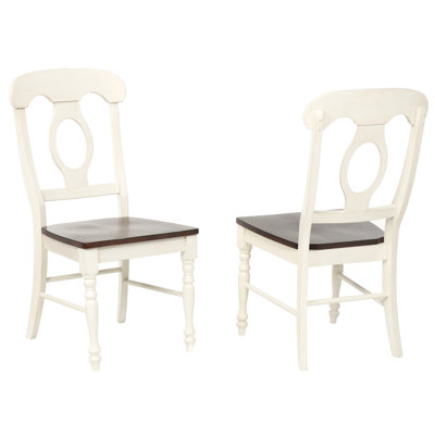 Chaise d'appoint en bois massif Azizi