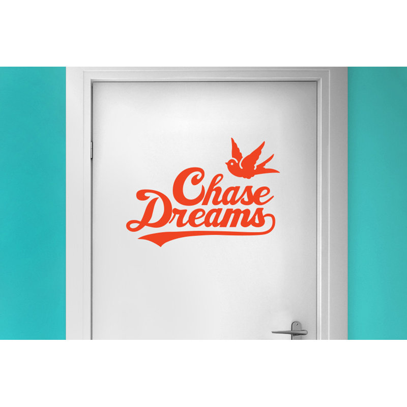 Wall Decal, Orange
