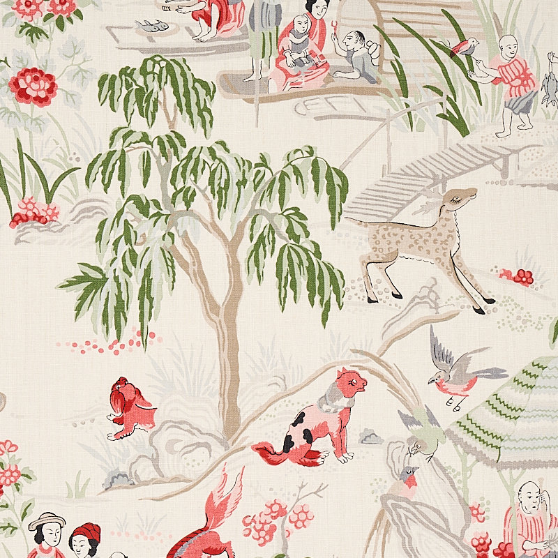 Yangtze River Fabric, Ivory