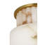 Nolan 8" Flush Mount in Alabaster with Alabaster Dome
