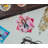Glass Square 4 Piece Coaster Set