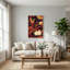 Ensemble de 1 tableau sur toile Phénix floral-129361602-129361607