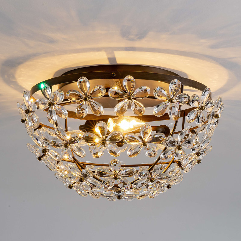 Plafonnier encastré 3 lumières Rosa