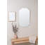 Henry Scalloped Metal Mirror-842470039