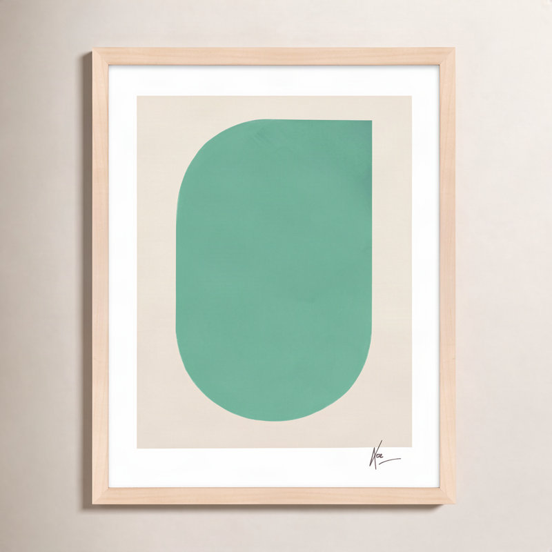 Keyhole 5 By Lee Lessem - Framed Wall Art, 30" H x 24" W, Brown