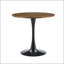 Table tulipe ronde 31,5 po en faux noyer