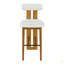 Tabouret de bar en bois rembourré Renee, ensemble de 2-218370396