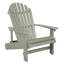 Chaise Adirondack pliante en plastique avec repose-pieds Anette-1170575740