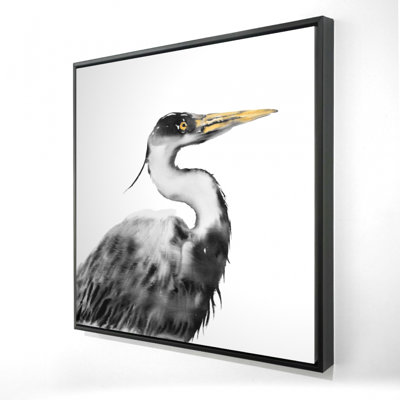 «Great Heron» sur toile