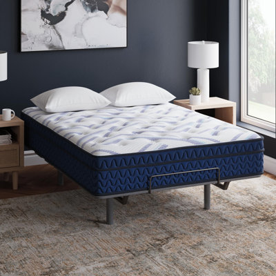 Queen Size Stack 12 Inch Hybrid Medium Plush Cooling Gel Infused Memory Foam Mattress for Pressure Relief