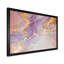 Mauve et doré, impression marbrée sur toile flottante-579006721-579006722