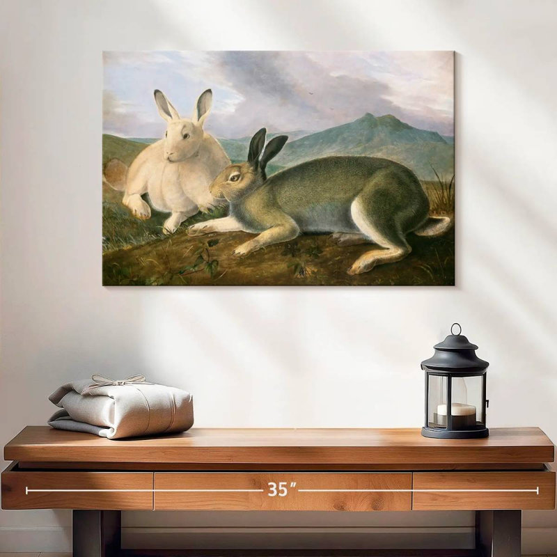 Brampt Arctic Hare, 16" H x 24" W