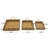 Samos Bamboo Tray - Set of 3