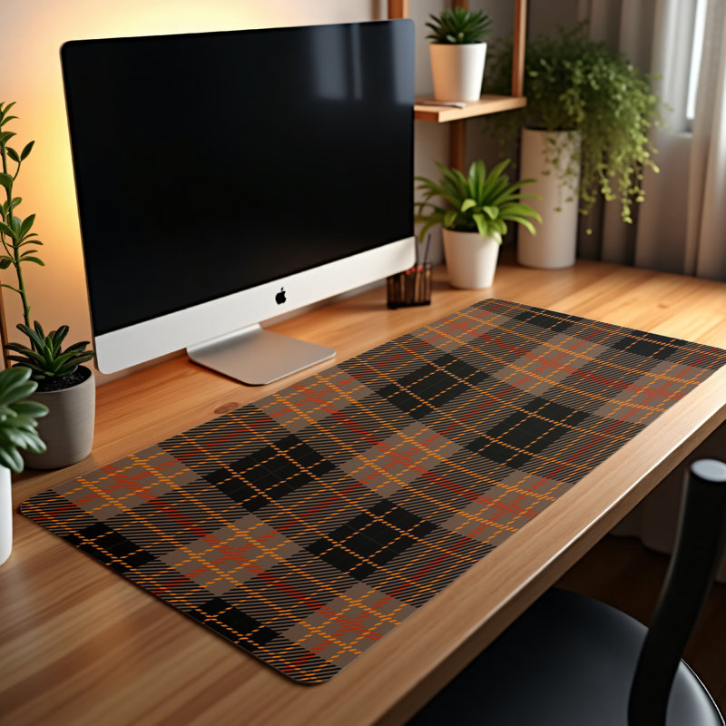 Polyester Desk Pad, 14.4x12.1