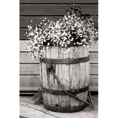 " Barrel Of Flowers "