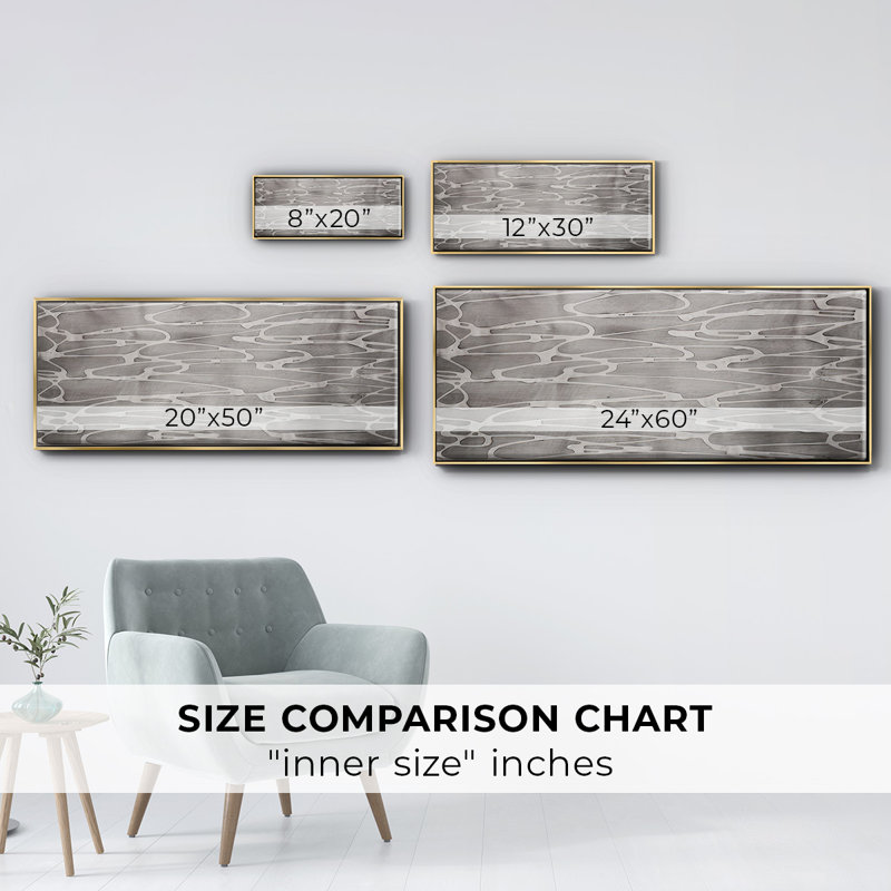 Slate Abstract- Framed Canvas