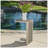 CAPE CORAL WICKER C-SHAPED TABLE